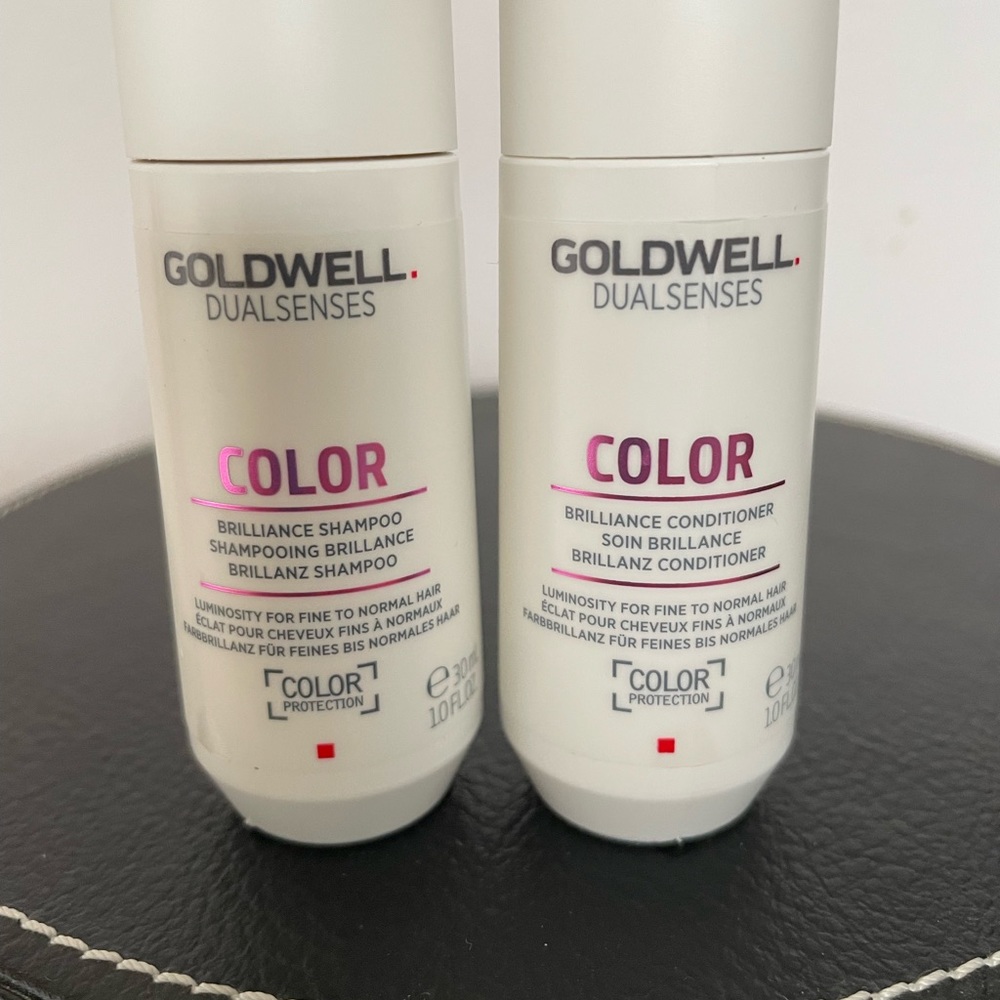 Goldwell Dualsenses Color Brillance Shampoo & Conditioner Travel Size 1 oz. Duo